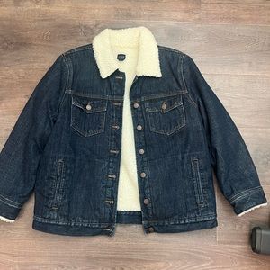 Sherpa Jean Jacket
